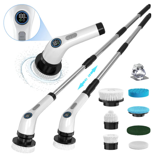 High Performance Electric Spin Scrubber Bathroom Cleaner