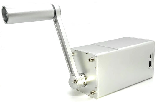 OutdoorPower 60W+ Hand-Crank Generator USB-C - Reliable Power On-The-Go