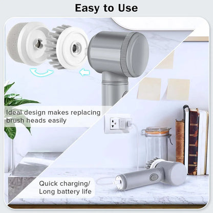 Premium 8in1 Electric Cleaning Brush (Cordless)