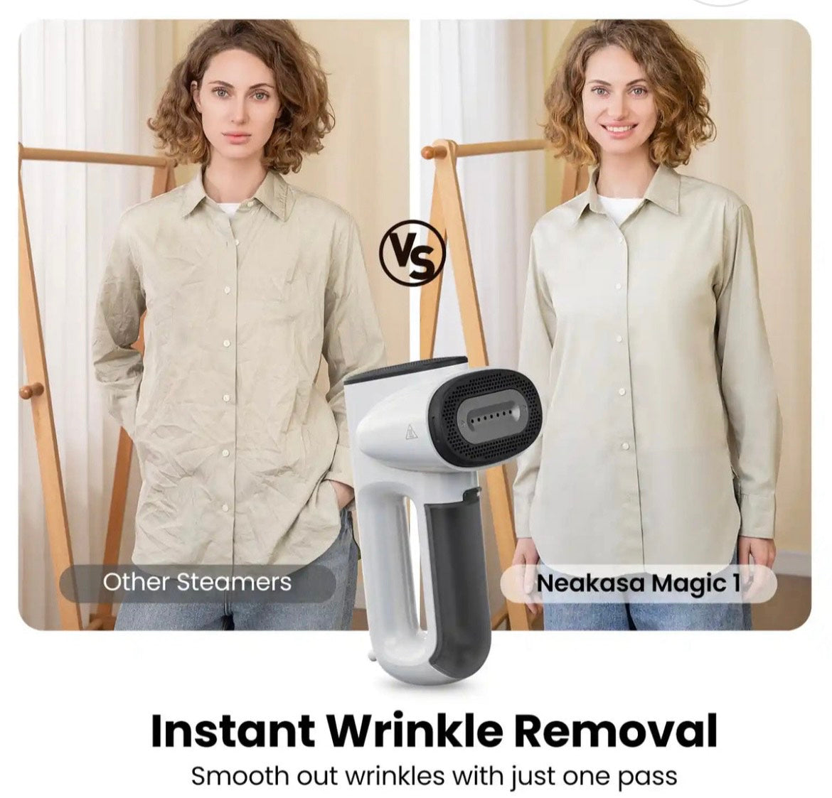 Premium 1 Handheld Vacuum Steamer