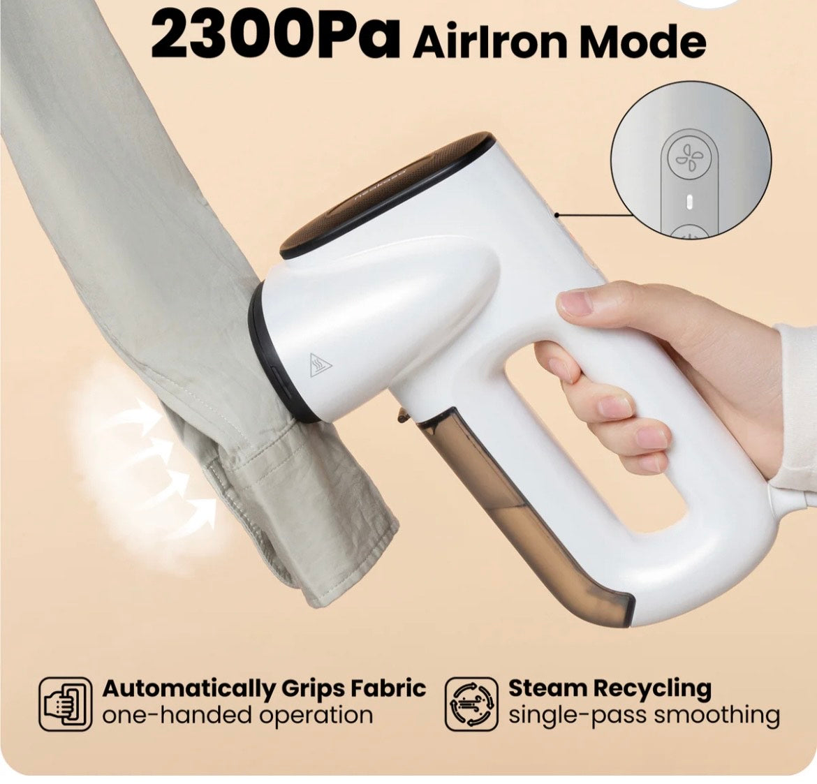 Premium 1 Handheld Vacuum Steamer