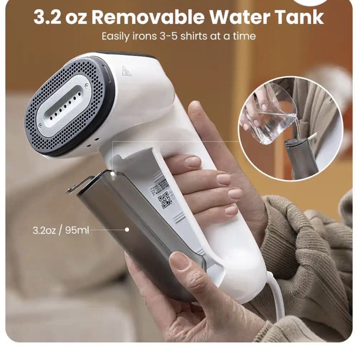 Premium 1 Handheld Vacuum Steamer