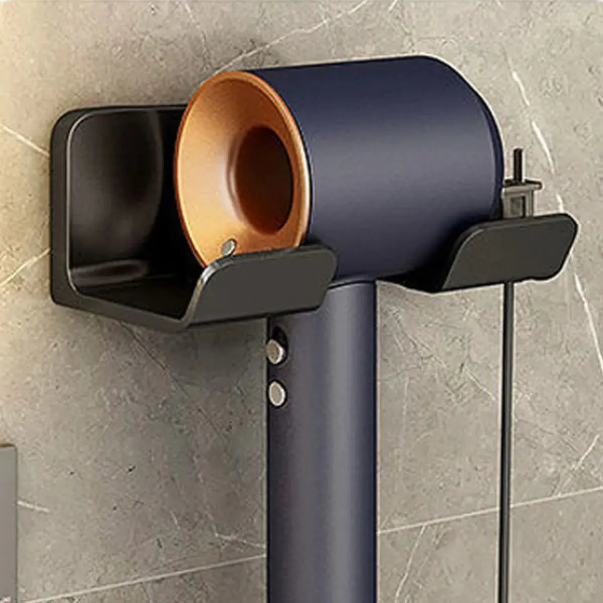 High Performance Wall-Mounted Hair Dryer Storage Rack