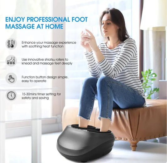 Luxury Relax & Renew Electric Foot Massager