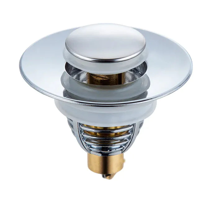 Premium Push-Type Sink Drain