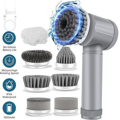 Premium 8in1 Electric Cleaning Brush (Cordless)