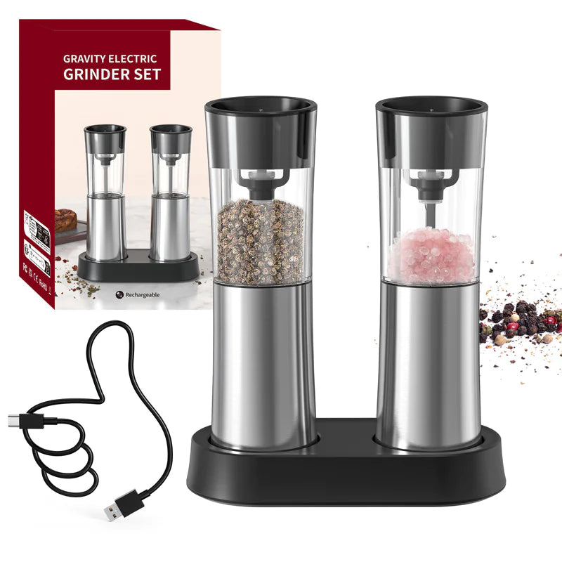 Premium Electric Grinder Salt & Pepper