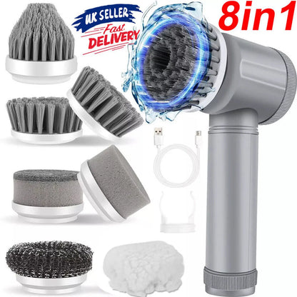 Premium 8in1 Electric Cleaning Brush (Cordless)