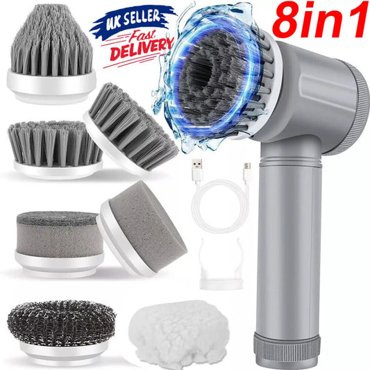Premium 8in1 Electric Cleaning Brush (Cordless)